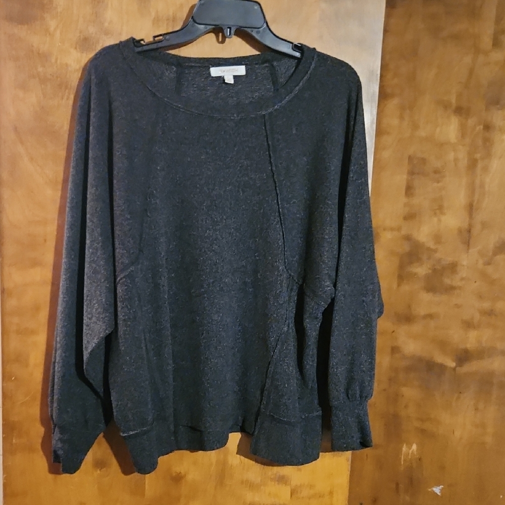 Wish Black Crewneck Women's Sweater